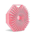 Sud Scrub Antimikrobiell Kroppsskrubb i Silikon, Exfolierande Kroppsskrubb pink