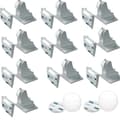 Barnsäkra magnetiska skåplås, 10-pack + 2 nycklar, barnsäkra magnetiska lådor