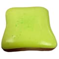 Klistret Smørbrød Squishy Fidget Legetøj, Super Blødt Toast Langsomt Stigende Squishies Matcha