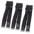 3 par svarta bh-band