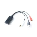 Bil Universal Trådlös Bluetooth-modul Musikadapter RCA Aux Ljudkabel USB-driven