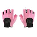 puolisormikkaat treenihanskat - XG21 pinkki - S