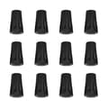 Gångstavsspetsar (12-pack) – Svarta