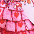 Miniatyrbild 5 av 9: Descendants 4 The Rise of Red Kostym, Flickor Rosa Klänning 140