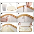 Miniatyrbilde 7 av 7: Soppromper til soverom med lokk, 105L Stor Vaskbar Avtakbar Beige