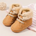 Pikkukuva 5 / 8: Vauvan talvibootsit, vauvojen tyttöjen ja poikien lumikengät, liukumattomat kylmään säähän brown 12cm