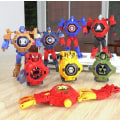 Miniatyrbillede 4 af 4: Spider-Man Transformer Børne Elektronisk Ur, 24 Projektionsmønstre Captain America