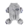 Hundpyjamas för Små Hundar Vinter Hundtröja grey S