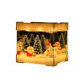 Miniatyrbild 1 av 9: Jul USB Magisk Kub Nattlampa DIY Material Dekorativ Prydnad