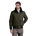 Miniatyrbild 1 av 3: Herrar Zip Up Vintertröja Varm Fleecejacka green XL