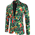 Pikkukuva 2 / 5: Miesten Jouluasu 2-osainen Joulujuhla Tuxedo-puku green 4XL