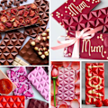 Miniatyrbillede 5 af 7: 12 Hul Chokoladebar Form Dyb med Poser Skraber Style2