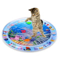 Miniatyrbild 1 av 6: Vattensensorisk lekmatta för katter, kattkicker interaktiva leksaker Självspelande matta