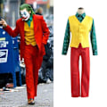 Miniatyrbillede 1 af 11: Joker Halloween Cosplay Kostume, Arthur Fleck Joaquin Phoenix Dragt 2XL