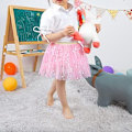 Miniatyrbilde 4 av 5: Lagdelt Tutu-danseskjørt for babyjenter light pink 0-2 Year
