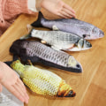 Miniatyrbilde 3 av 5: 3D Simulert Gullfisk Plussjdyr Stoppet Myk Dyrekarpe Plussj C 80cm