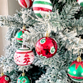 Miniatyrbilde 8 av 10: Julepynt til juletreet, 30 stk Julekuledekorasjonssett style3