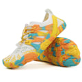 Miniatyrbillede 1 af 10: Unisex Vandresko til Mænd og Kvinder - Atletiske Vandsportsko, Barefodssko, Aqua Sko, Svømmesko, Strand Sko Orange Yellow 43