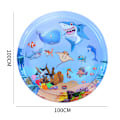 Miniatyrbild 1 av 4: Sensorisk vattenlekmatta för katter Sharks
