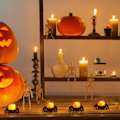 Miniatyrbilde 7 av 8: 6 stk Halloween Spider Lys, LED Flammeløse Lys orange