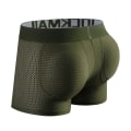 Miniatyrbild 1 av 5: Herrunderkläder Boxershorts Mesh Herrunderkläder med vadderade höftkuddar Army Green XL