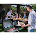 Miniatyrbilde 6 av 7: Grillkurv, Stor Brettbar Grillkurv, Grillkurv i Rustfritt Stål