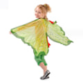 Miniatyrbillede 1 af 5: Dobbeltsidede Fe-Sommerfuglevinger Kostume til Piger Børn Halloween Kostumer SP32-1B