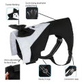Miniatyrbilde 2 av 5: Hundetuxedo Kostyme Formell Skjorte Hund Bryllup Svart Jakke Dress M