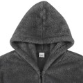 Miniatyrbild 7 av 8: Huvtröja med dragkedja i fleece för män, vinterjacka grey M