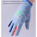 Miniatyrbilde 2 av 3: Barnehansker Tegneserie Fluorescerende Utendørs Sykling Dinosaur Varm Skihansker blue 8-13 years old
