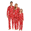 Miniatyrbild 3 av 11: Familjepysjamas för jul - Julpyjamas Matchande Set Father red M
