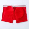 Miniatyrbild 4 av 5: Herrunderkläder Boxershorts Mesh Herrunderkläder med höftkuddar Red M