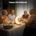 Miniatyrbild 5 av 5: Månelampa, 3 färglägen Touch Lunar Lamp, Kristallbordslampa för barnflickors rum Ramadan-dekorationer Star