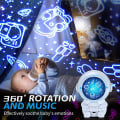 Miniatyrbild 4 av 6: Astronaut Galaxy Projektor för Sovrum, Stjärnprojektor, LED Rymd Nebula Nattlampa med Musik Standard