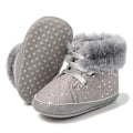 Pikkukuva 4 / 11: Vauvan talvibootsit, vauvojen tyttöjen ja poikien lumikengät, liukumattomat kylmään säähän grey 13cm