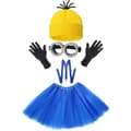5 stk Halloween Kostume til Piger blue