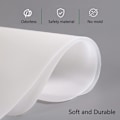 Miniatyrbillede 3 af 6: Badekarprop Silicone Gulvdræn Anti-Lugt Måtte, Silica Gel Drænpropper white 15*15cm