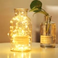 Miniatyrbild 4 av 5: Fairy String Lights Micro Rice Koppartråd Julbelysning 20LED Batteridriven White 2m20LED
