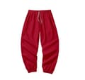 Squid Game 2-spelare Cosplay Kostym Träningsoverall Red pants M