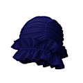 Pikkukuva 1 / 7: Uimamyssy Nopea Kuivuva Rypytetty Reuna Uimamyssy Pitkille Hiuksille Naisille Navy Blue