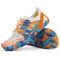 Miniatyrbillede 1 af 10: Unisex Vandresko til Mænd og Kvinder - Atletiske Vandsportsko, Barefodssko, Aqua Sko, Svømmesko, Strand Sko Blue Orange 37