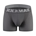 Miniatyrbilde 2 av 5: Herreundertøy Boxer Mesh Herre Polstret Underbukse med Hofteputer Grey M