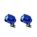 Miniatyrbilde 1 av 5: 1 Par Hodelykter For Crocs Mini Lights Morsomme Skotilbehør Blue