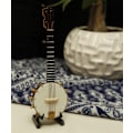 Miniatyrbillede 8 af 10: Legetøjs Banjo, Udsøgt Håndværk Smuk Miniature Banjo Model 14CM
