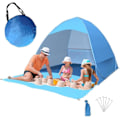 Miniatyrbild 1 av 7: Pop-up-tält för 3-5 personer, solskyddstält för stranden