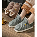 Miniatyrbilde 3 av 6: Sklisikre Myke Hjemmesko Unisex Sky Slippers Kvinner Menn brown 42-43
