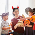 Miniatyrbillede 4 af 7: 3 stk. Djævel-Engle Kostume Kit, Halloween Demon Vinger Party Cosplay Klæd-Ud Tilbehør Devil Set