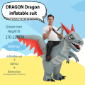 Miniatyrbilde 5 av 5: Dinosaur Kostymer for Voksne og Barn, Oppblåsbare Ride Drakekostyme for Voksen og Barn Adult