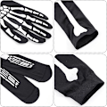 Miniatyrbilde 6 av 7: Halloween-Hodeskaller Hansker Strømper For Fest Cosplay Kostyme Gløder I Mørket Ordinary skeleton gloves+socks