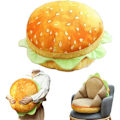 Miniatyrbilde 1 av 10: 3D Simulert Pluss Burger Pute, Morsomme Puter Hamburger Sofa Hamburger